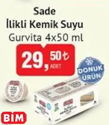 GURVİTA SADE İLİKLİ KEMİK SUYU